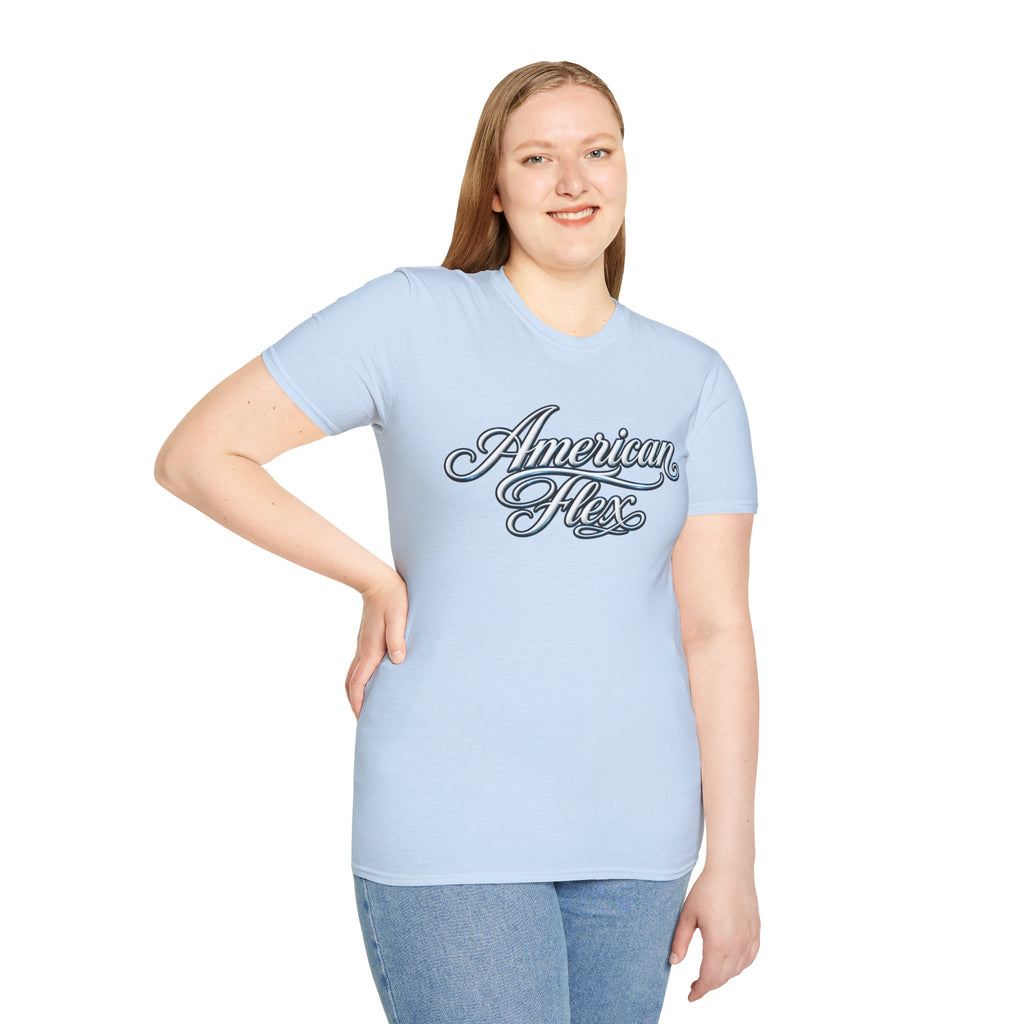 "American Flex" Script T‑Shirt