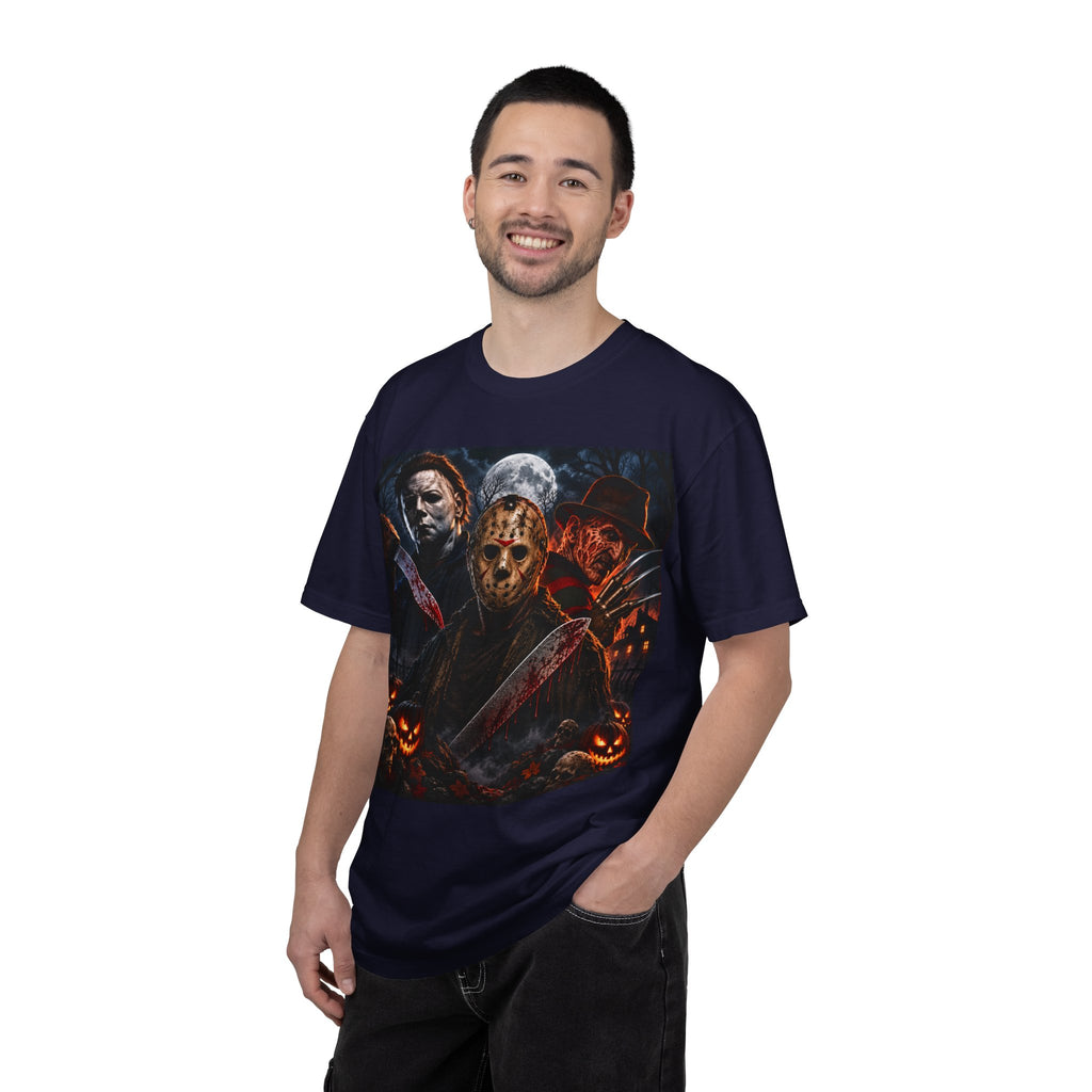 NEW!!! Horror Icons Halloween T-Shirt — Michael Myers & Jason Voorhees & Freddy Krueger