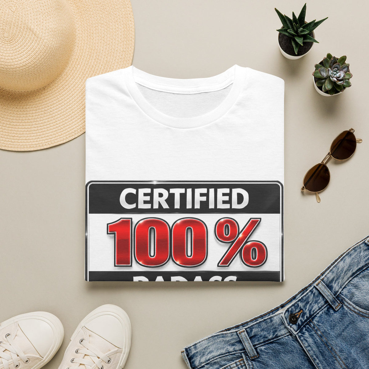 Certified 100% Badass T-Shirt