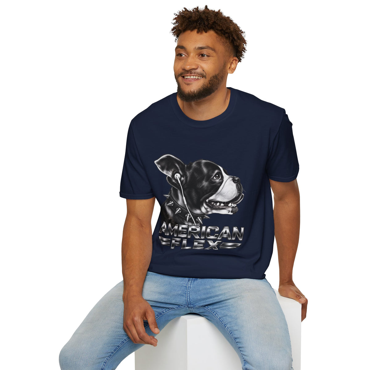 American Bully T-Shirt — Vintage Black & White