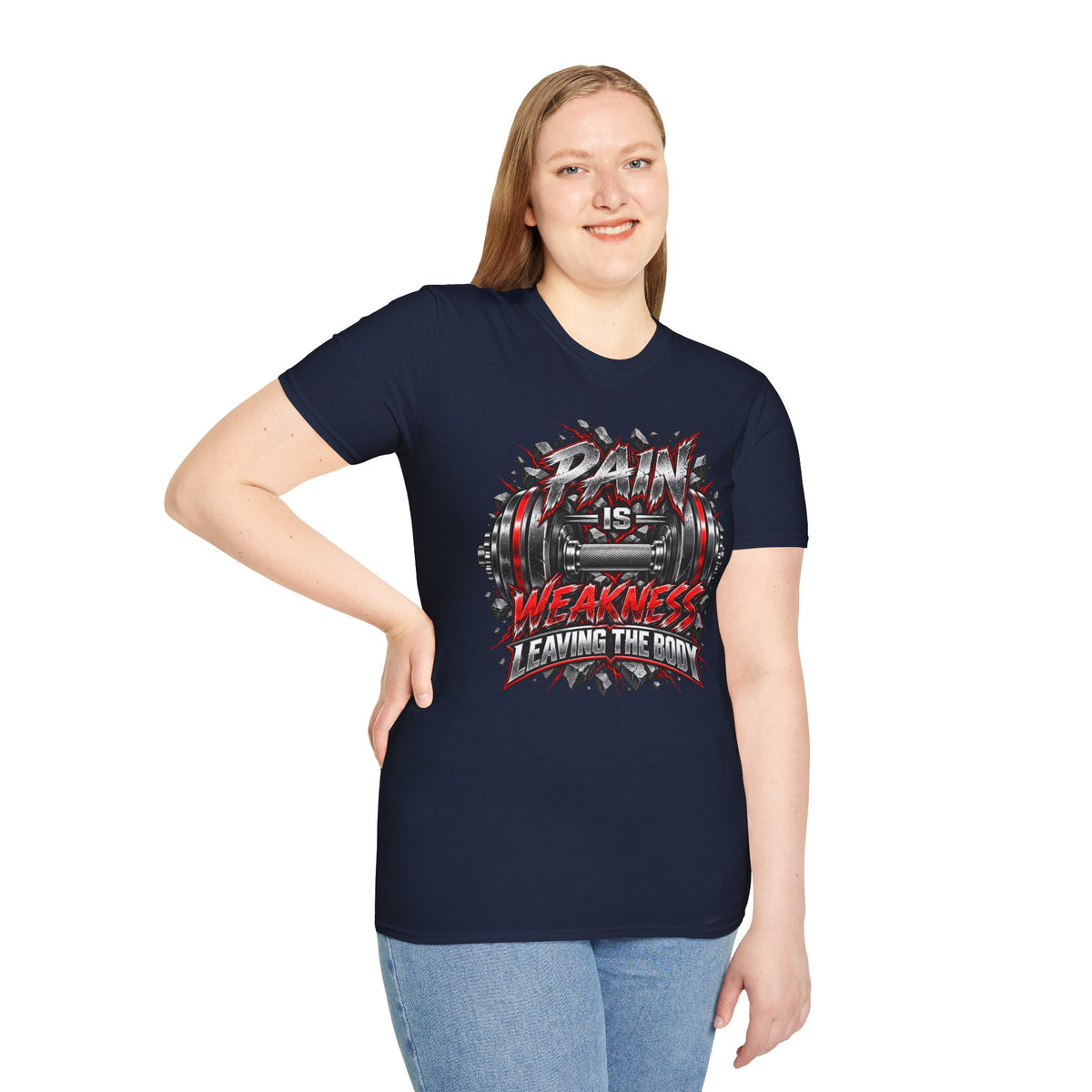 Pain Is Weakness Leaving The Body Gym T-Shirt