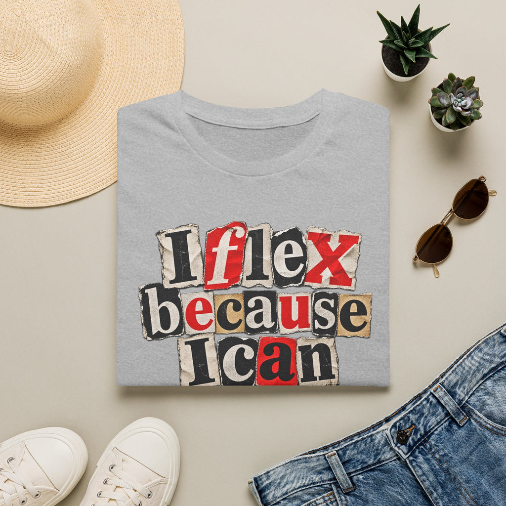 "I Flex Because I Can" American Flex Graphic Tee