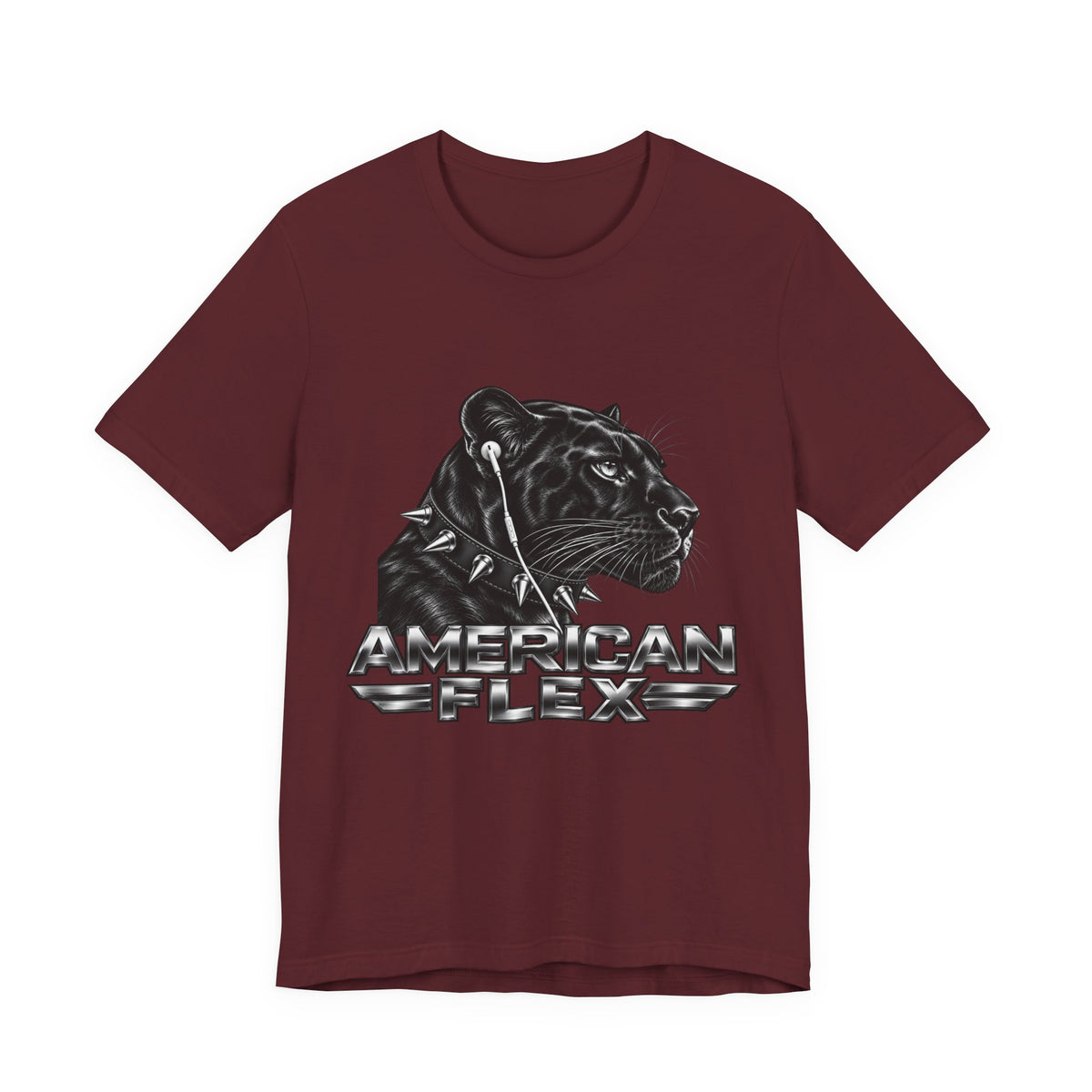 American Flex Panther Tee — Retro Logo Graphic T-Shirt