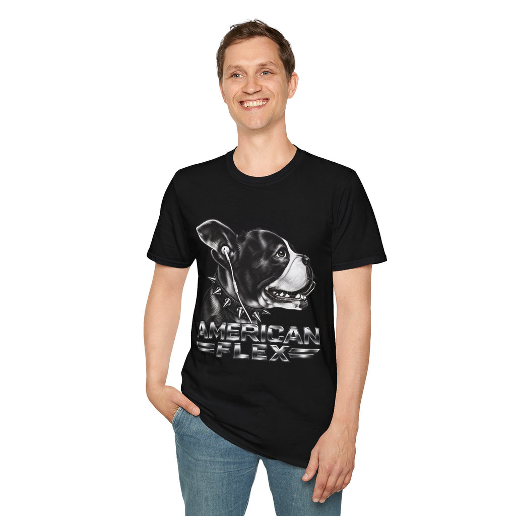 American Bully T-Shirt — Vintage Black & White