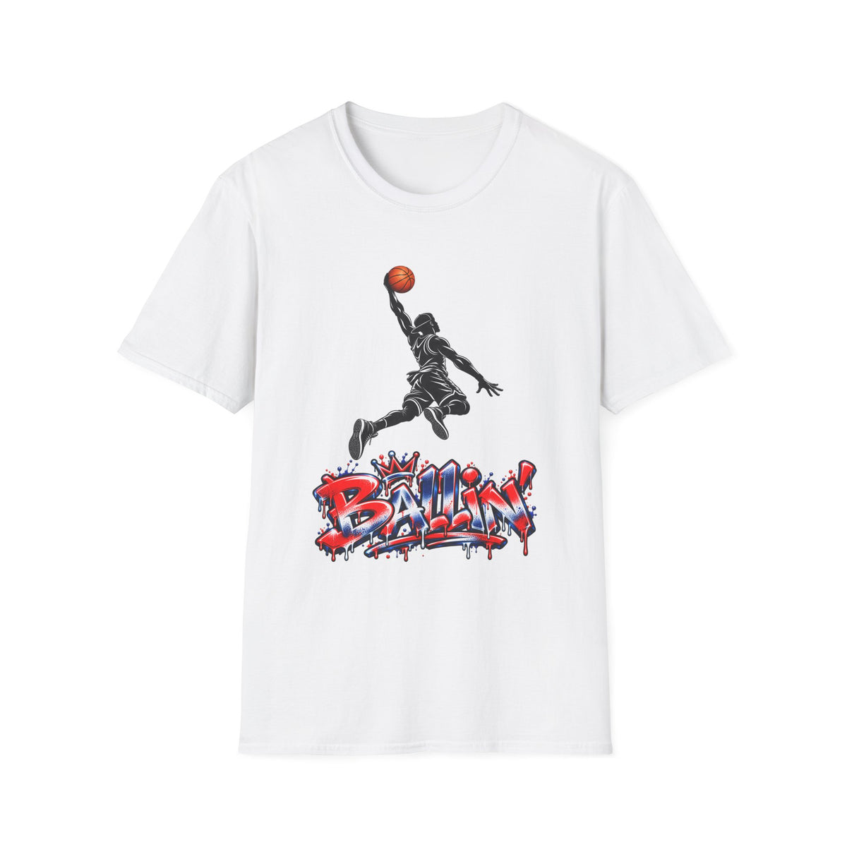 ‘Ballin’ Dunk Graphic Tee