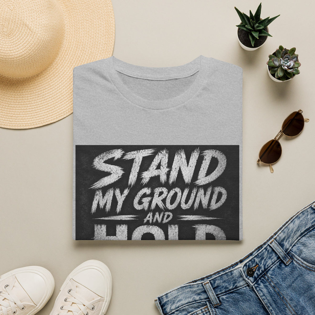 Stand My Ground and Hold the Line T‑Shirt