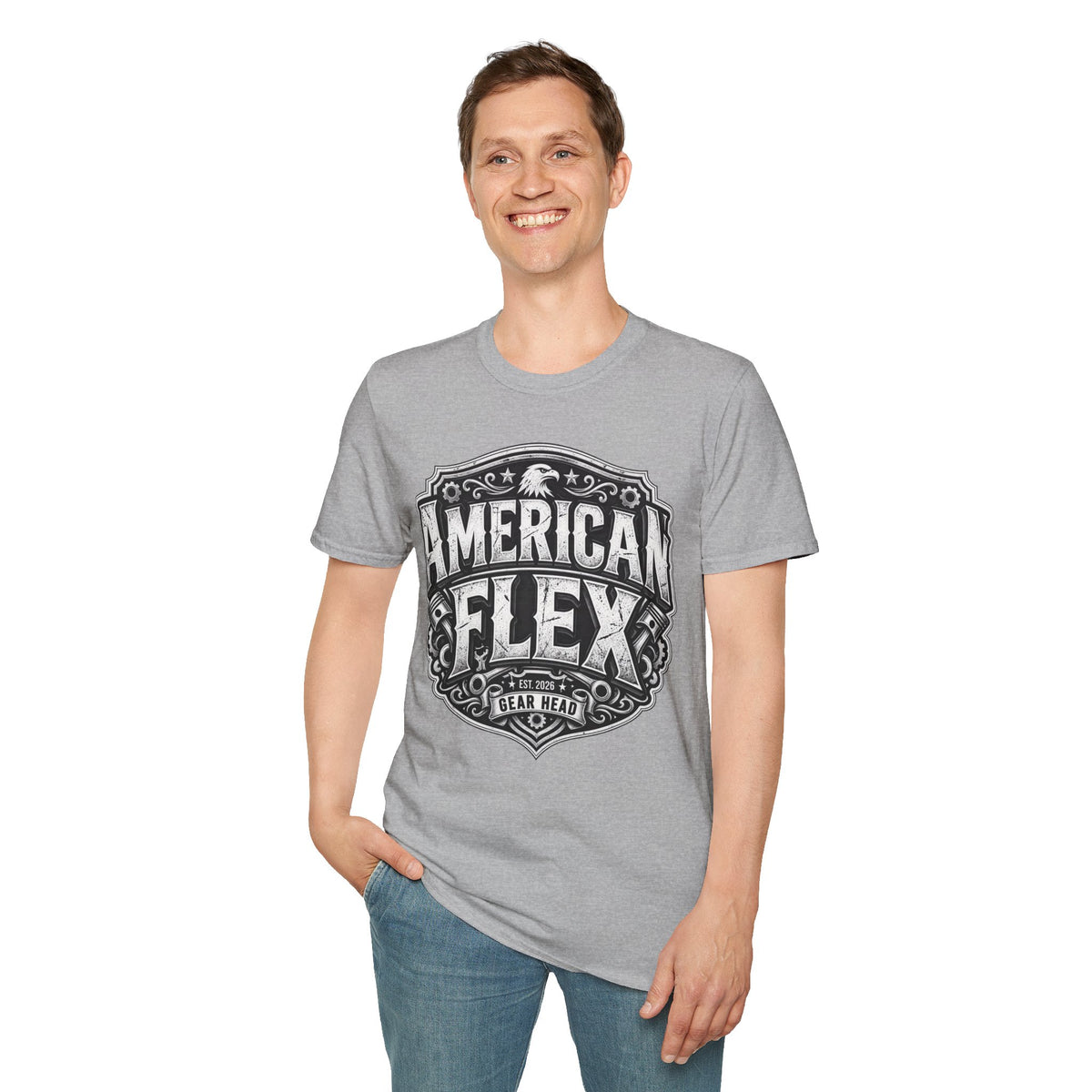 American Flex Graphic T‑Shirt