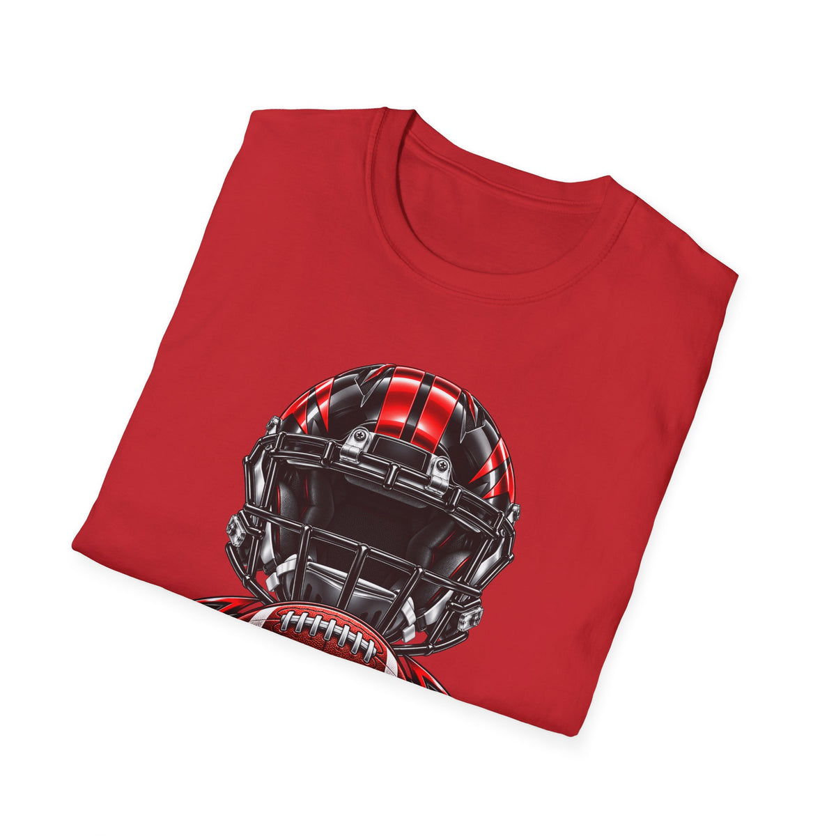 Football Any Day T-Shirt — Helmet Graphic Tee for Football Fans