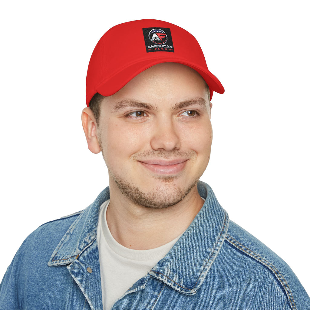 American AF Logo Cap — Patriotic Low Profile
