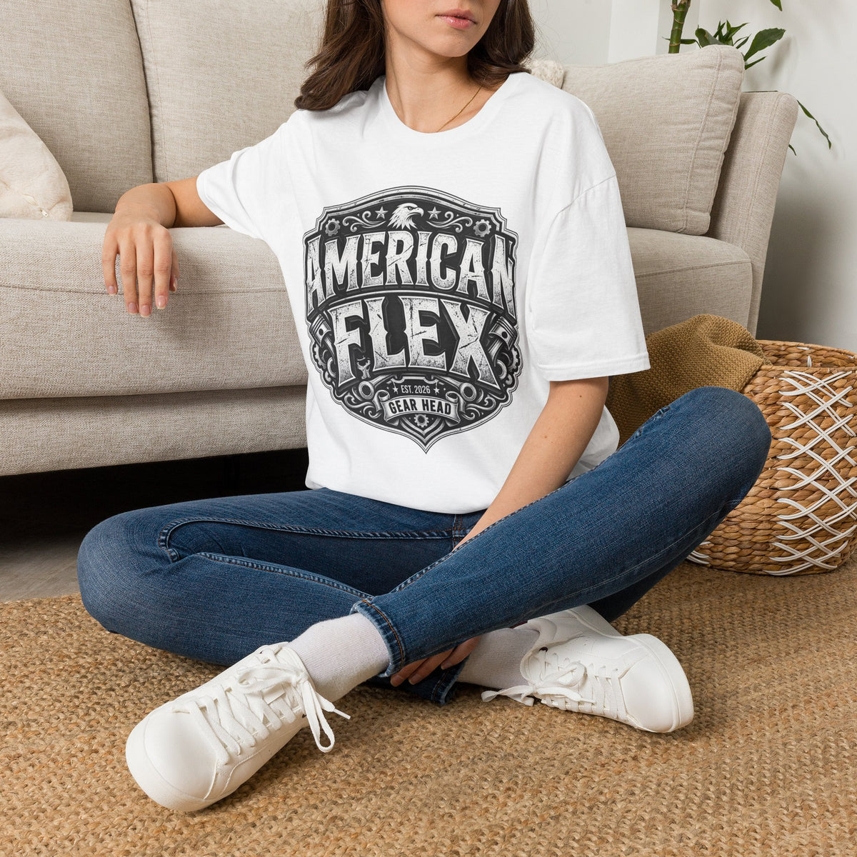 American Flex Graphic T‑Shirt
