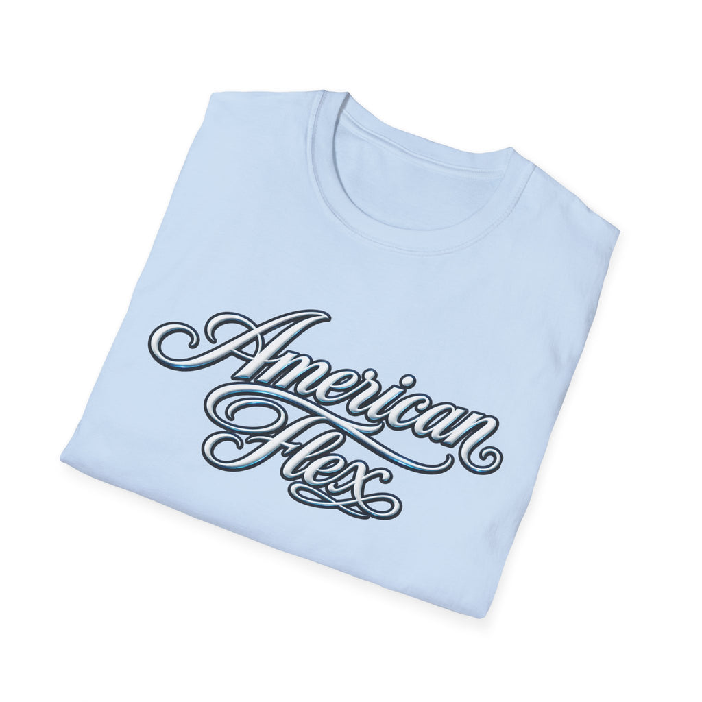 "American Flex" Script T‑Shirt