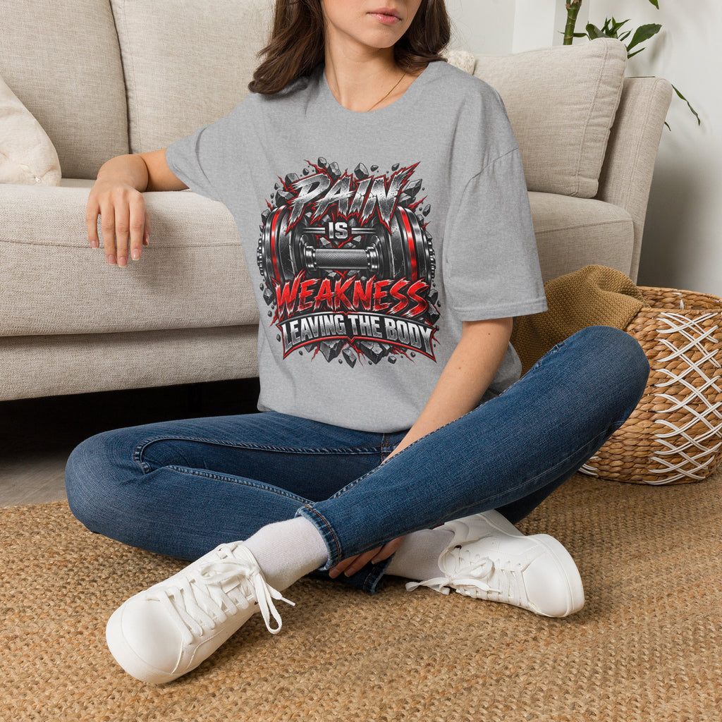 Pain Is Weakness Leaving The Body Gym T-Shirt