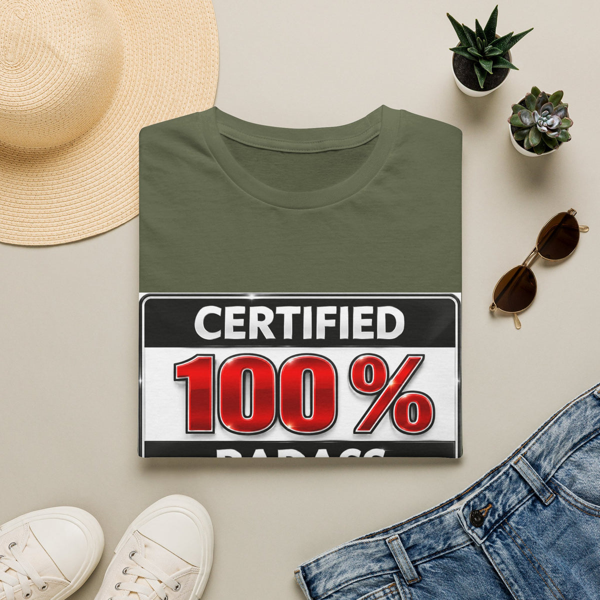 Certified 100% Badass T-Shirt