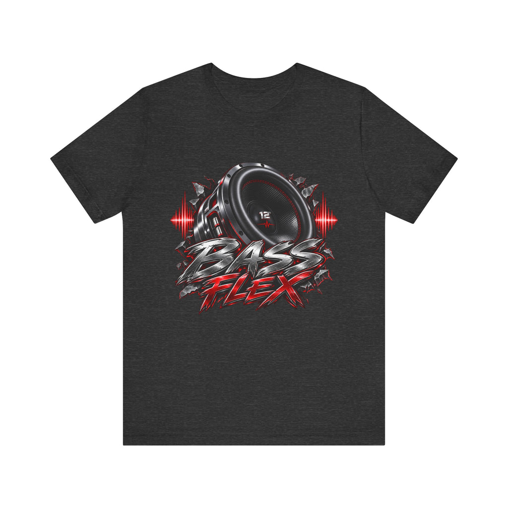Bass Flex T-Shirt – Car Audio Subwoofer Graphic Tee