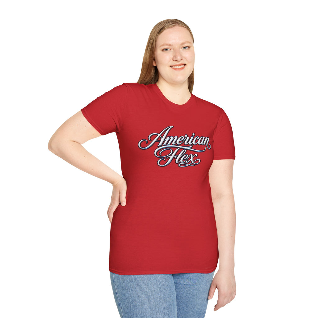 "American Flex" Script T‑Shirt