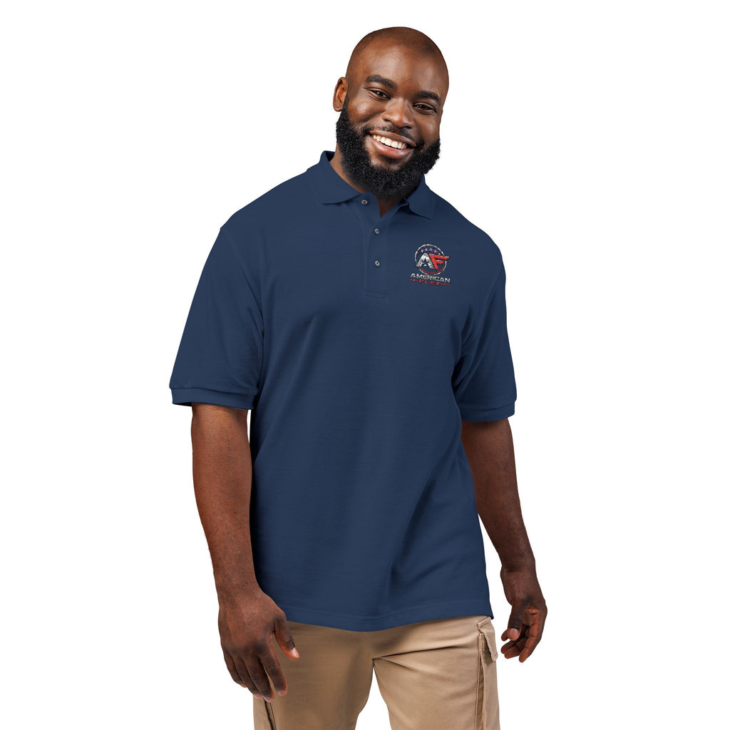 Embroidered "American Flex" Polo Shirt – American Legend