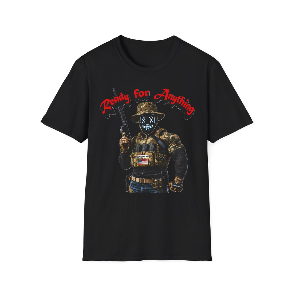 "Ready For Anything" Tactical Soldier Graphic Tee