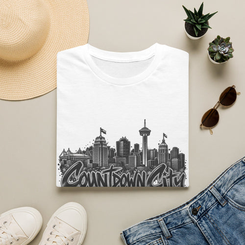 "Countdown City" San Antonio Skyline Graphic Tee