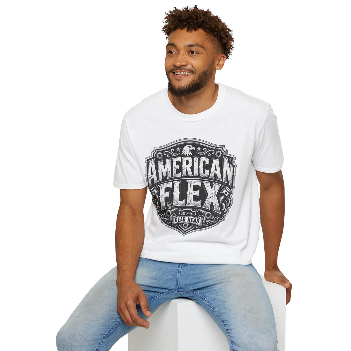 American Flex Graphic T‑Shirt