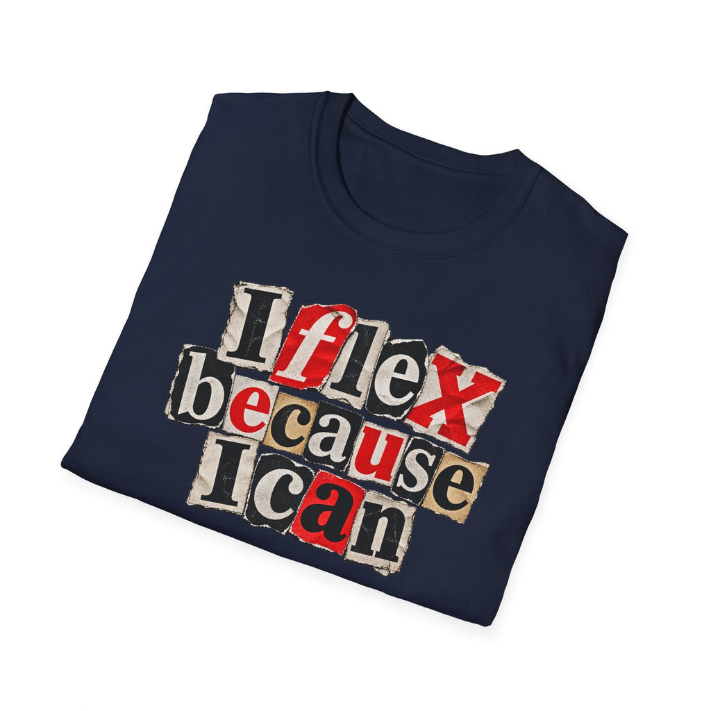 "I Flex Because I Can" American Flex Graphic Tee